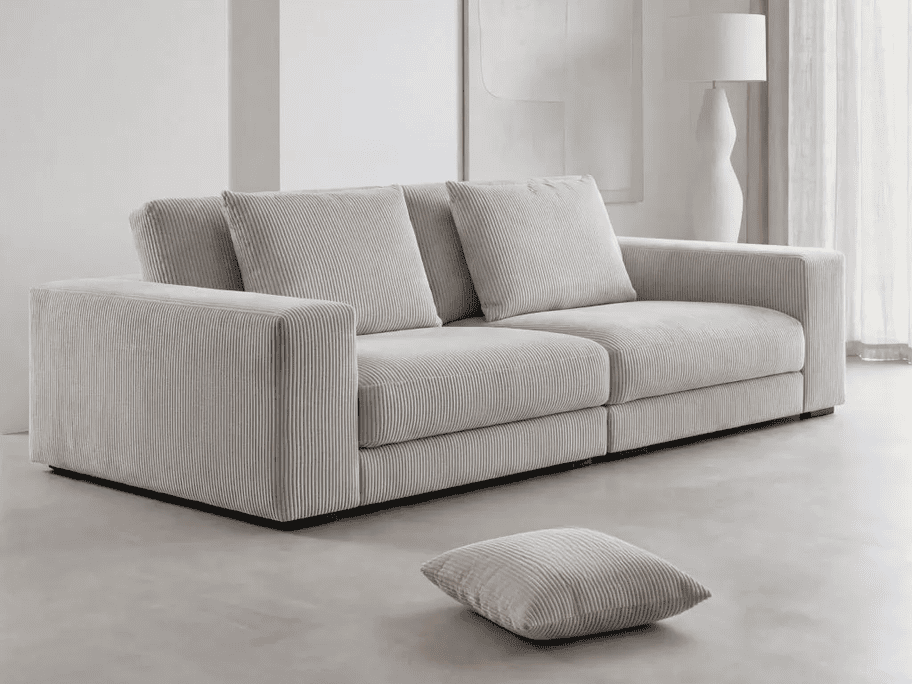 KAYALA-3S (II gr.) trivietė sofa (Lincoln Grey-83) 1