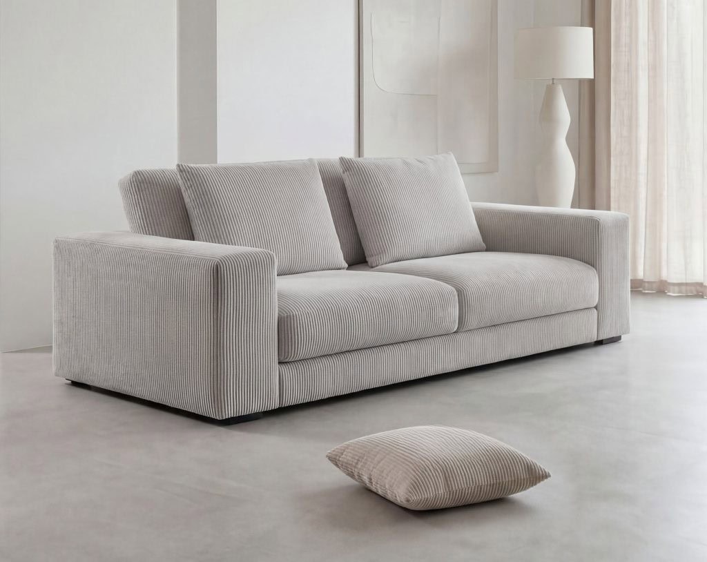 KAYALA-25S (II gr.) dvivietė sofa (Lincoln Grey-83)