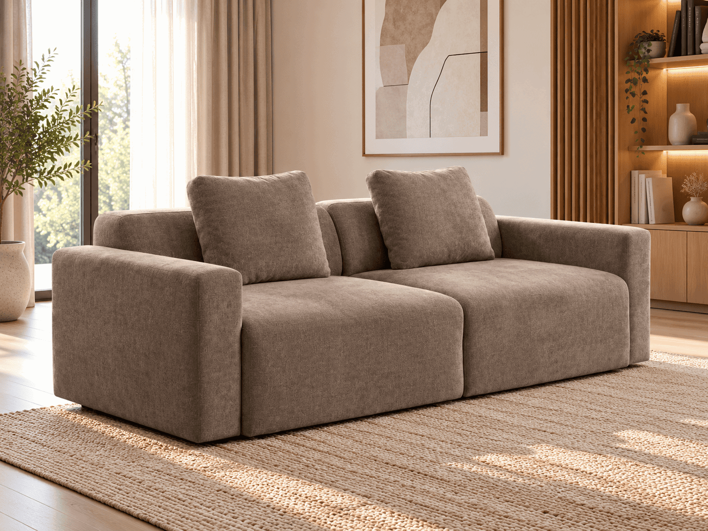 LUX 200 (III gr.) sofa-lova (Storm Wood-18) maksobaldai