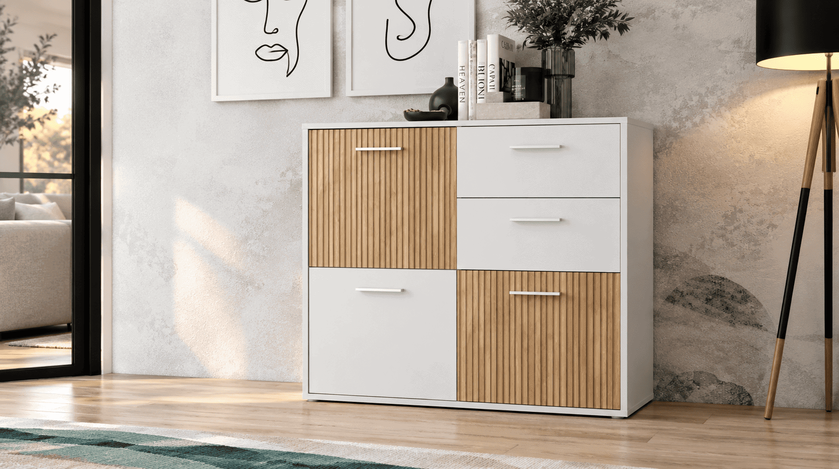 QUADRO 2 QDRK222-M878 komoda 7