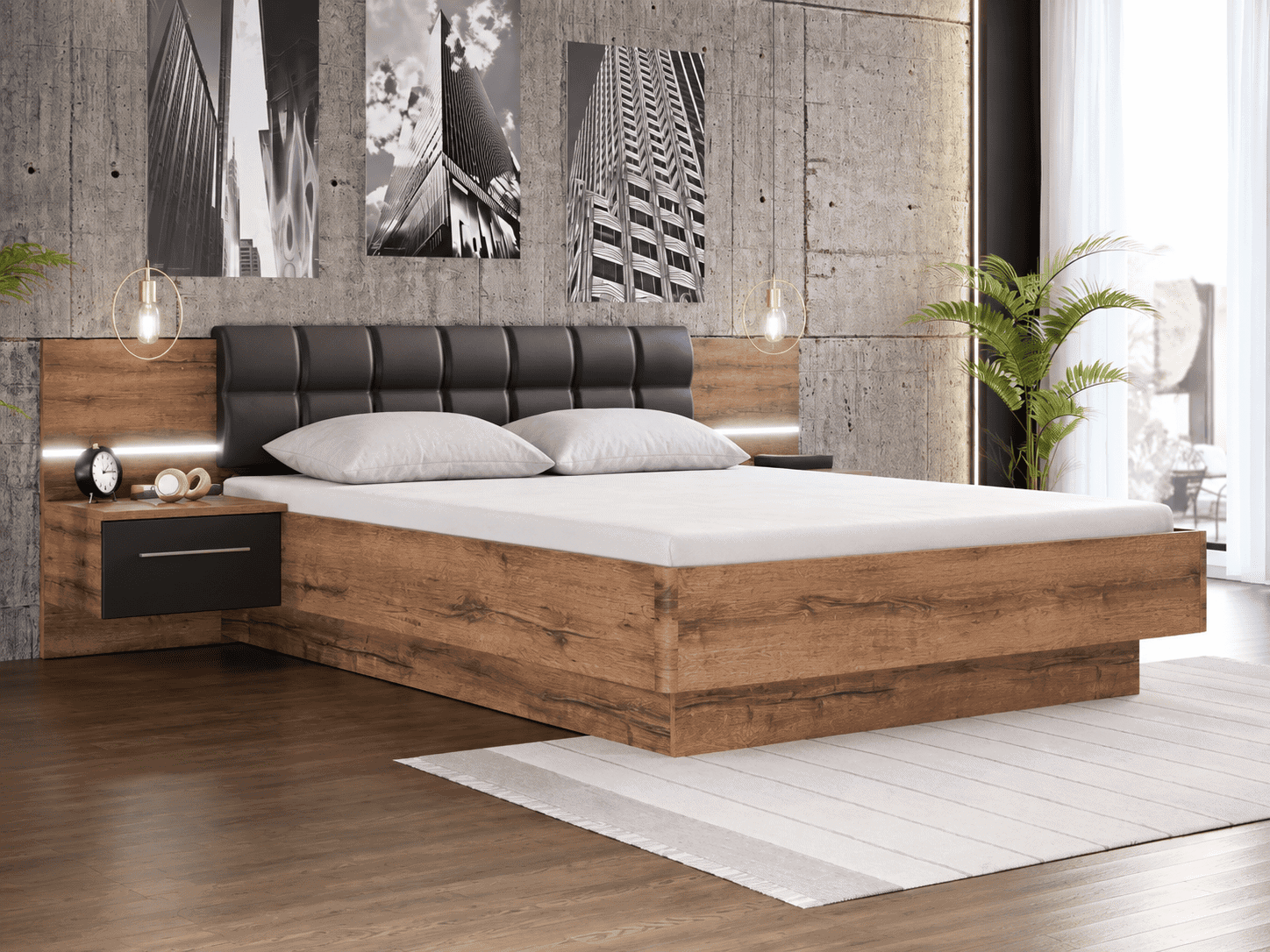 Lova RAVEN 160x200 interjere