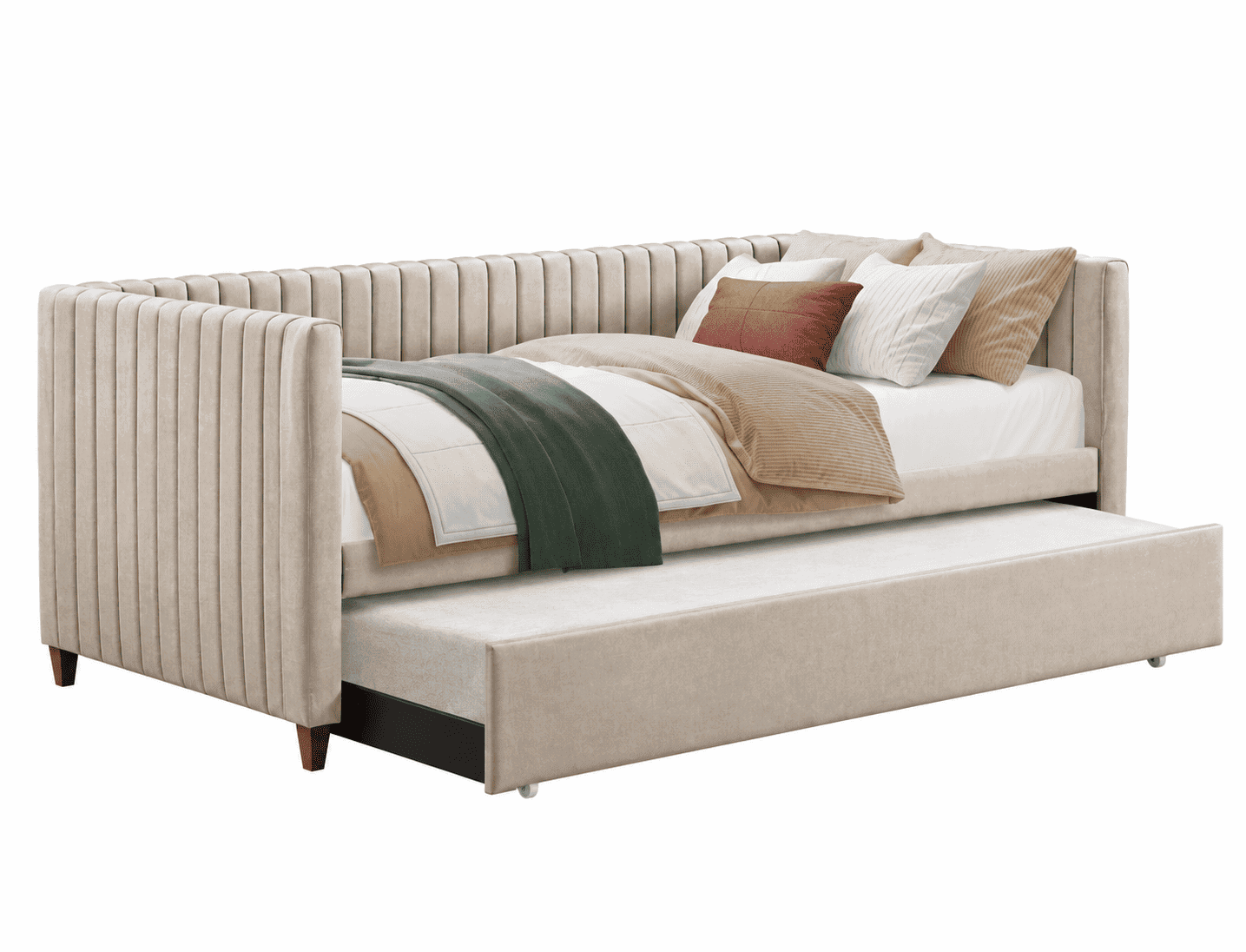 Lova-tachta DELINE 90x200 rusva