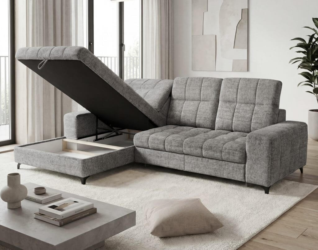 SANTORINI-N (IV gr.) minkštas kampas (Bella-15) K atidaryta