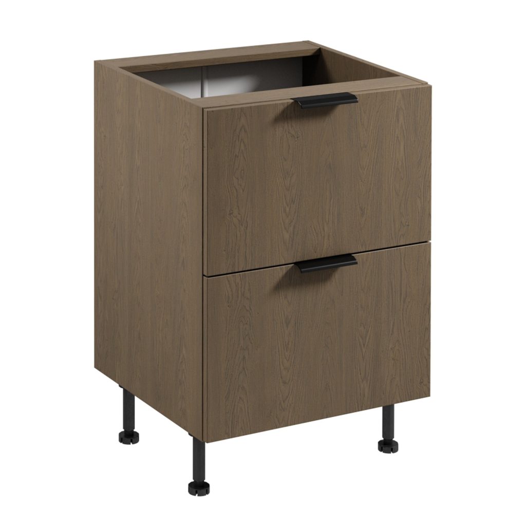 SORENTO D60S2 virtuvės spintelė be vidinio stalčiaus (Baltic Storm/Baltic Storm)