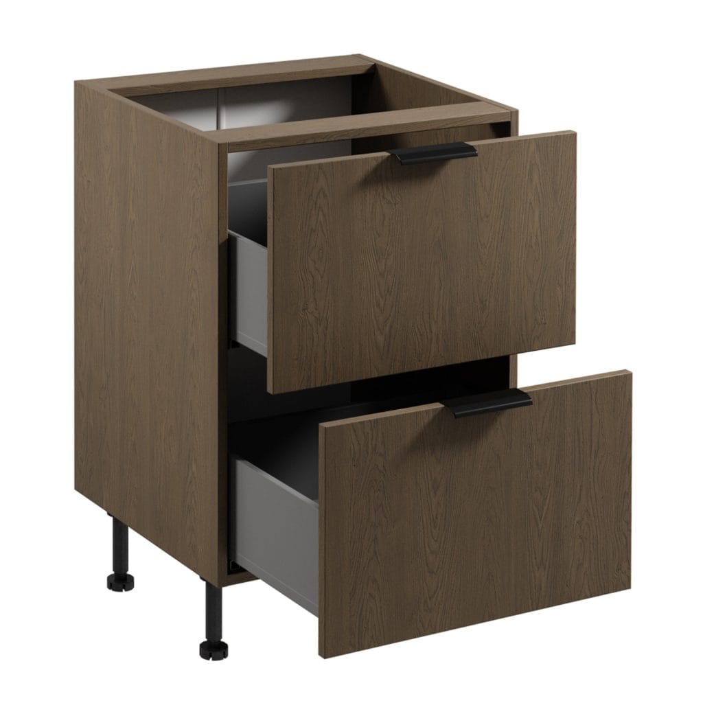 SORENTO D60S2 virtuvės spintelė be vidinio stalčiaus (Baltic Storm/Baltic Storm) 1