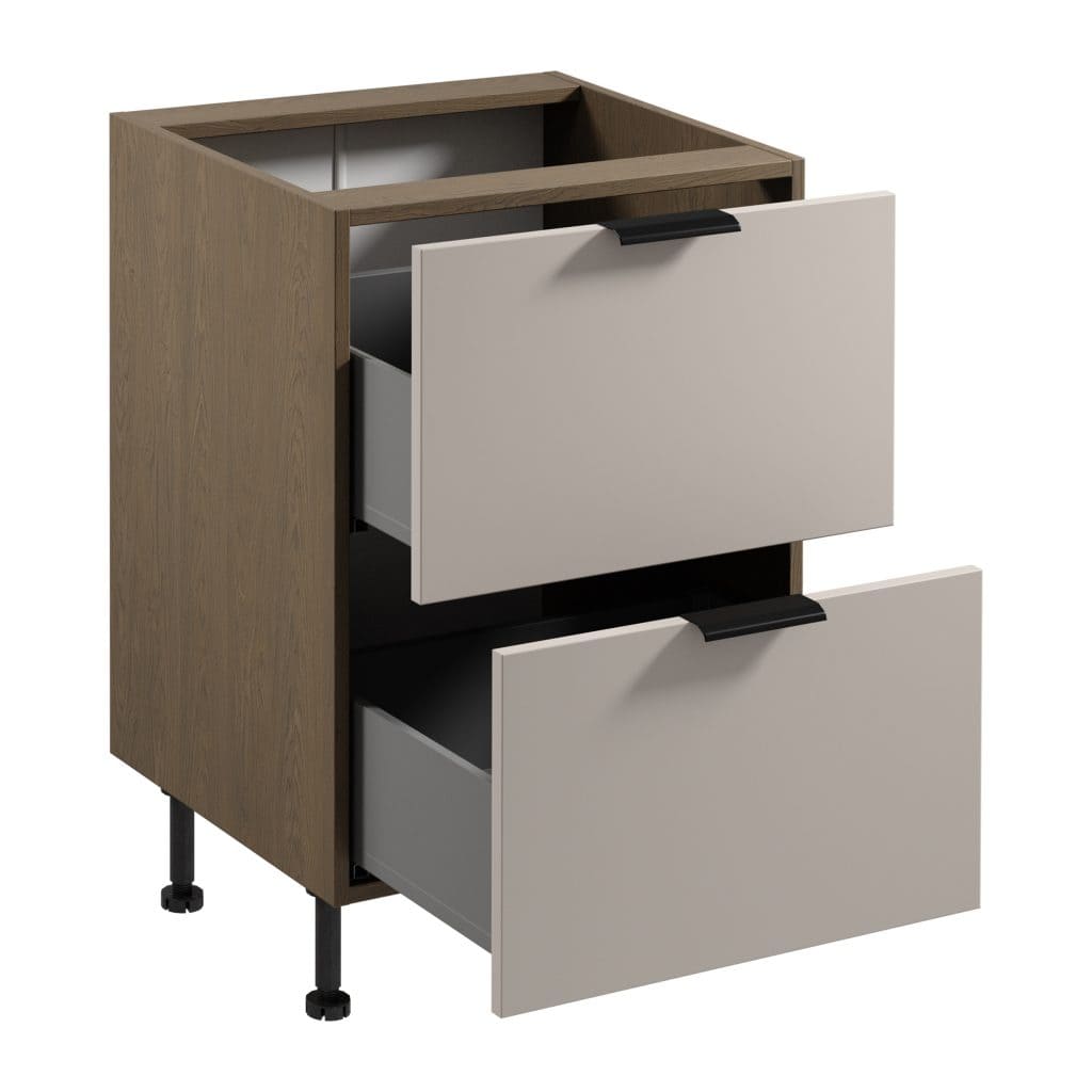 SORENTO D60S2 virtuvės spintelė (Baltic Storm/Beige) 1