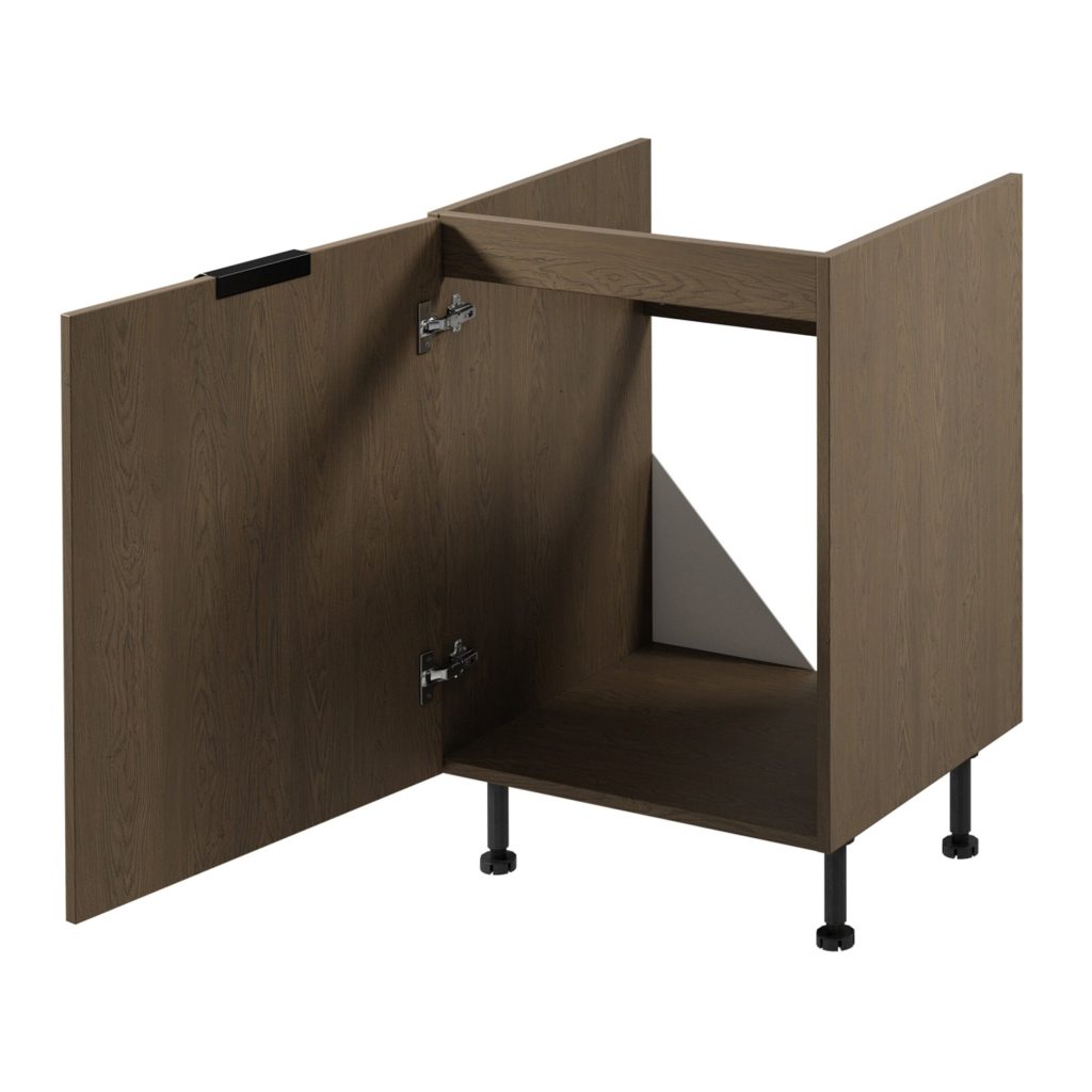 SORENTO D60Z-P/L virtuvės spintelė plautuvei (Baltic Storm/Baltic Storm) 1