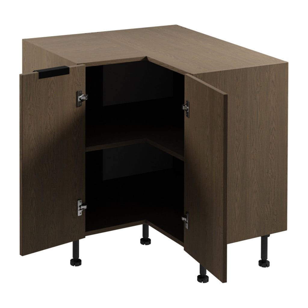 SORENTO D90N kampinė virtuvės spintelė (Baltic Storm/Baltic Storm) 1