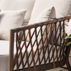 Trivietė sofa terasai (49277) #4