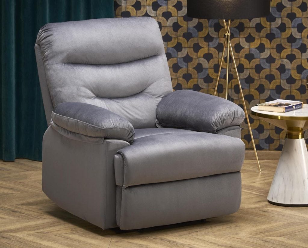 DRAGER fotelis-reglaineris (Pilkas)