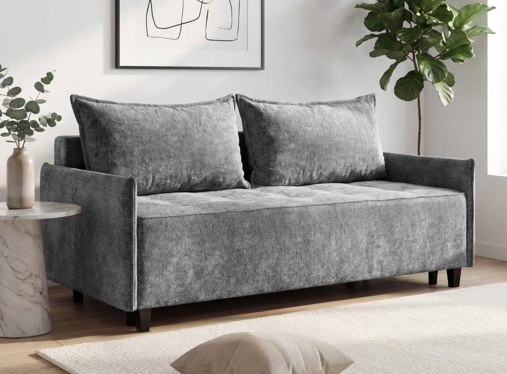 TADAS (III gr.) sofa-lova (Toro-05) pilkos spalvos