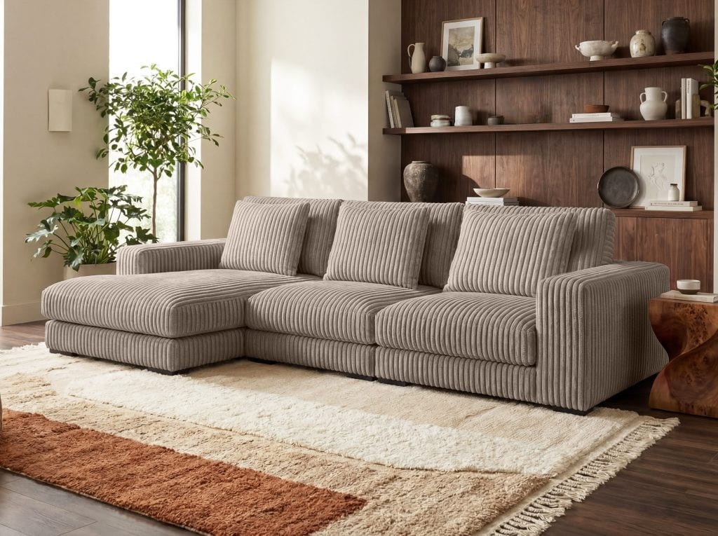 KAYALA 3+D (III gr.) minkštas kampas (Tilia Dove-11) K