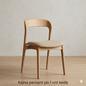 1 vnt. kėdės kaina