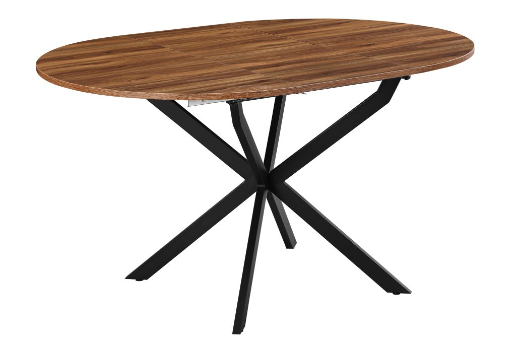 ORBO-100 apvalus išskleidžiamas stalas (Walnut 8149-3) 1