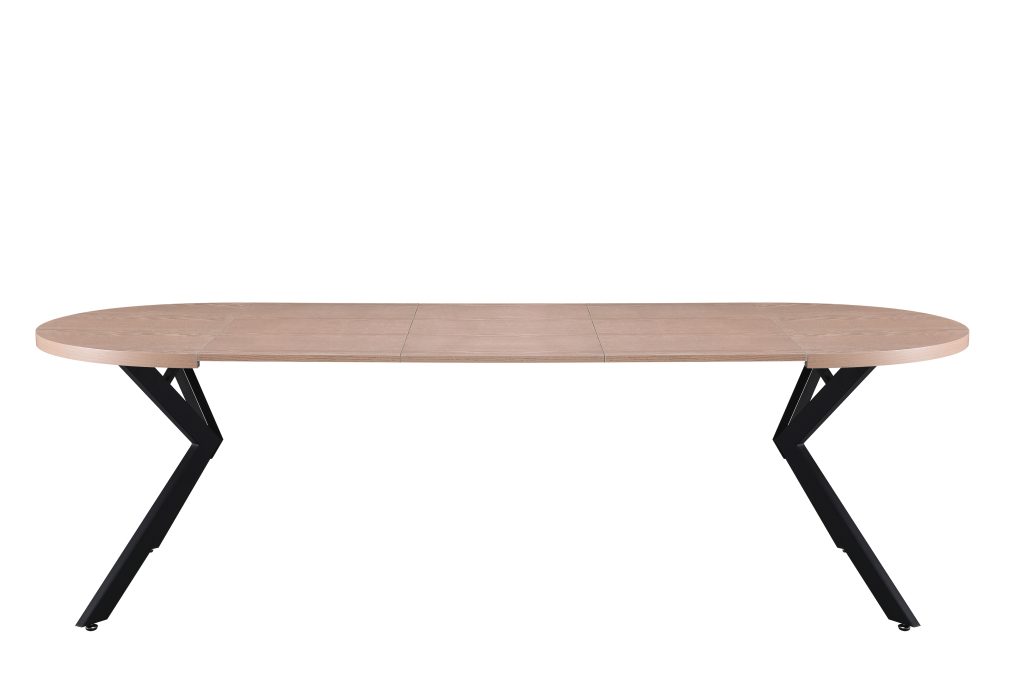 PERO-2 apvalus išskleidžiamas stalas (Wood Venner Nr.03) #3