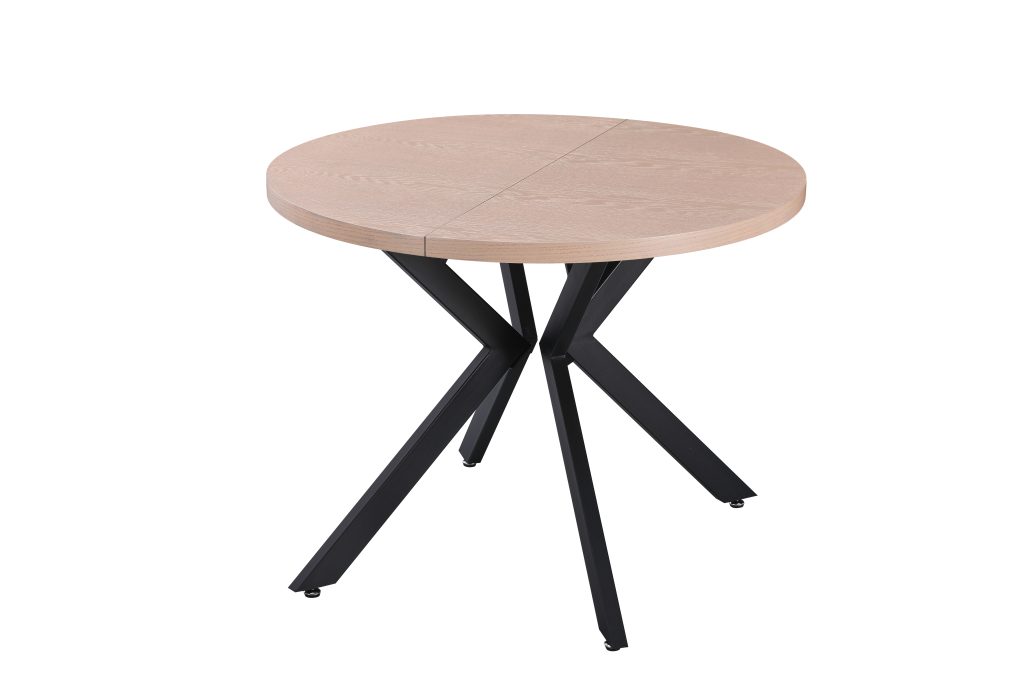 PERO-2 apvalus išskleidžiamas stalas (Wood Venner Nr.03) #7