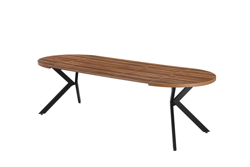 PERO-90 apvalus išskleidžiamas stalas (Walnut 8149-3) 1