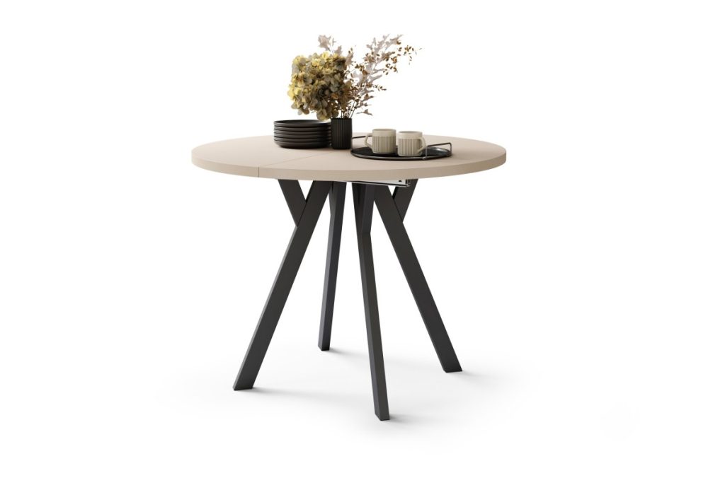 ALDO-100 apvalus išskleidžiamas stalas (Szampanski) #4