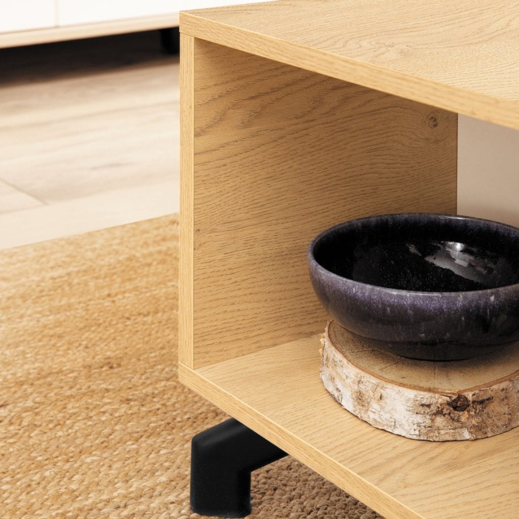 MADISON ST-14 staliukas (Balta/Dab biszkoptowy)