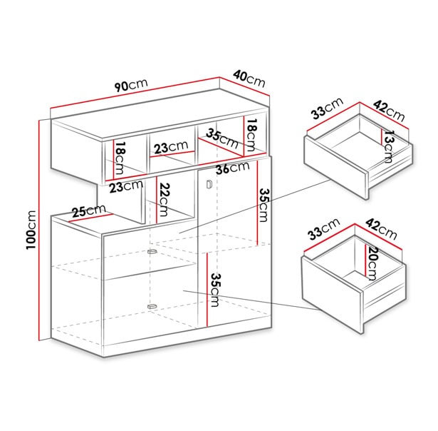 MOBI ST-09 komoda-indauja