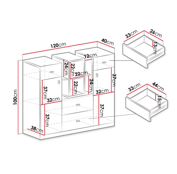 MOBI ST-10 komoda-indauja