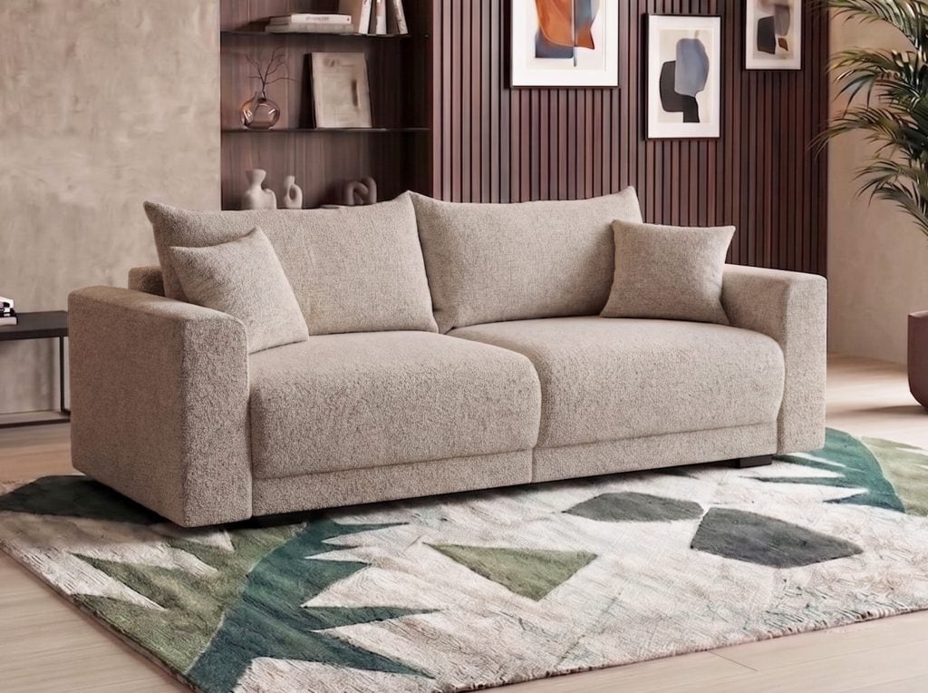 SIESTA-MINI-3V (III gr.) sofa-lova (Snow-04)