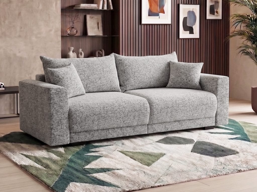 SIESTA-MINI-3V (III gr.) sofa-lova (Snow-13)
