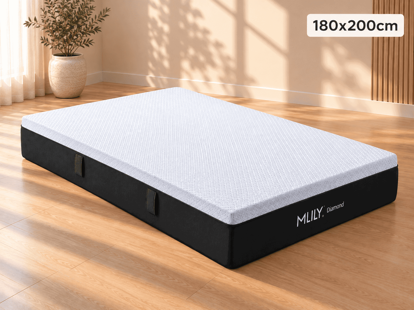 MLILY DIAMOND čiužinys 180x200 maksobaldai