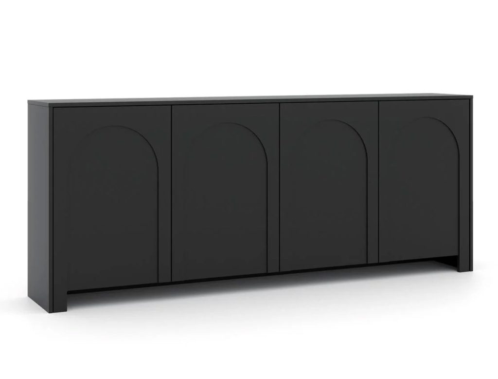 ARCO komoda-indauja 4D (Juoda) 4