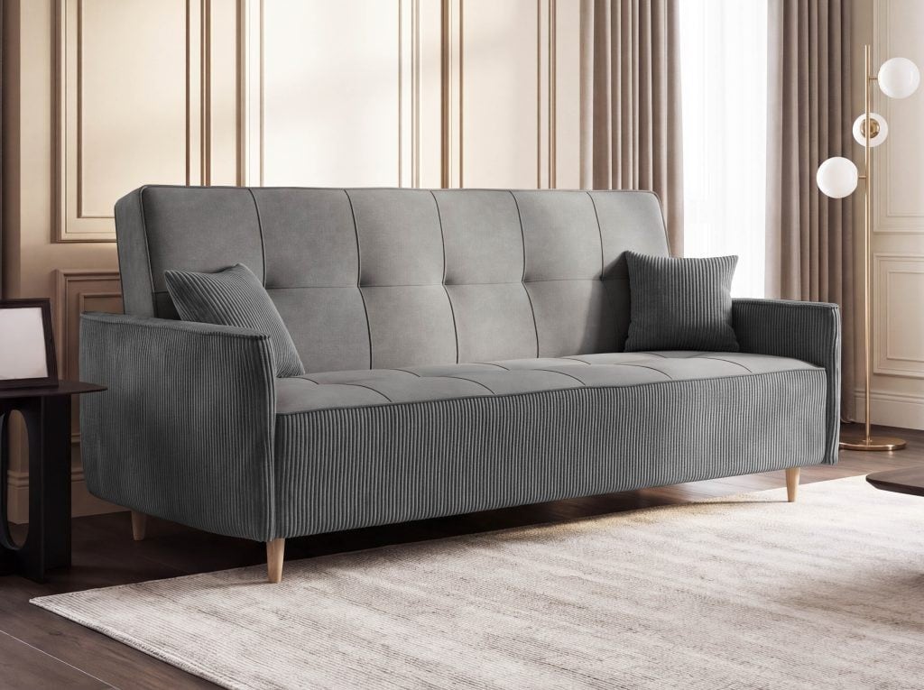DIANA (III gr.) sofa-lova (Uttario Velvet-2972/Lincoln-85N)