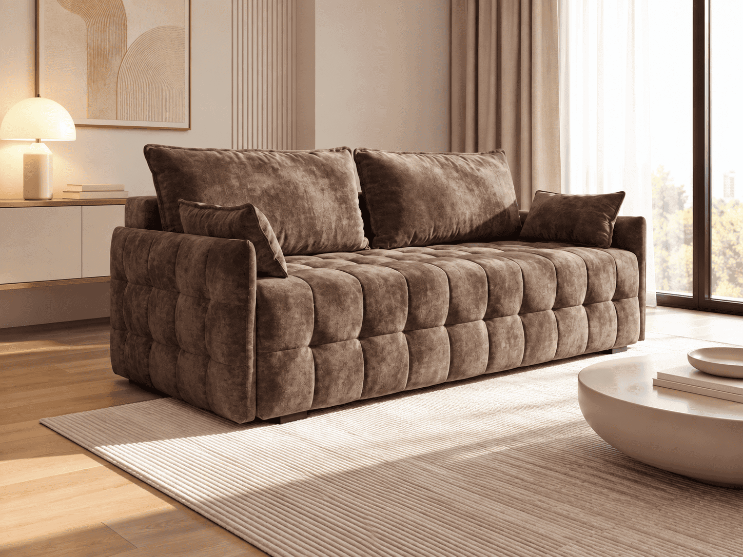 GONZO (III gr.) sofa-lova (Aphrodite-06) maksobaldai