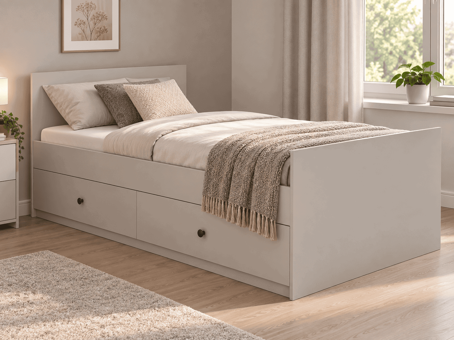Lova OLAF 90x200 maksobaldai