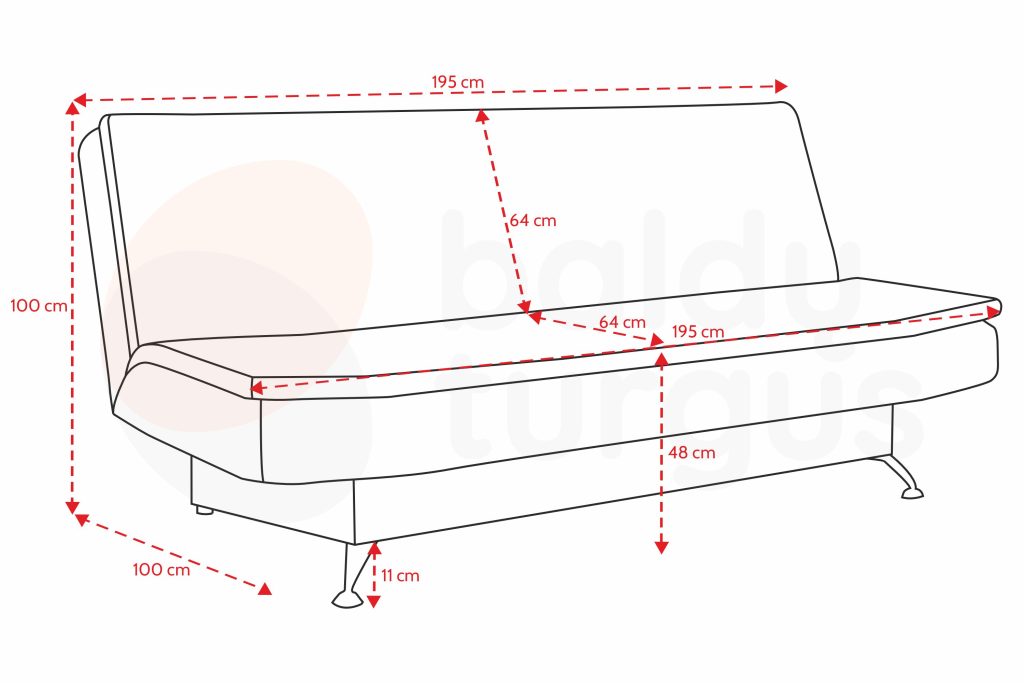 KALIFORNIJA-3V (III gr.) sofa-lova (Triumph-05) 2