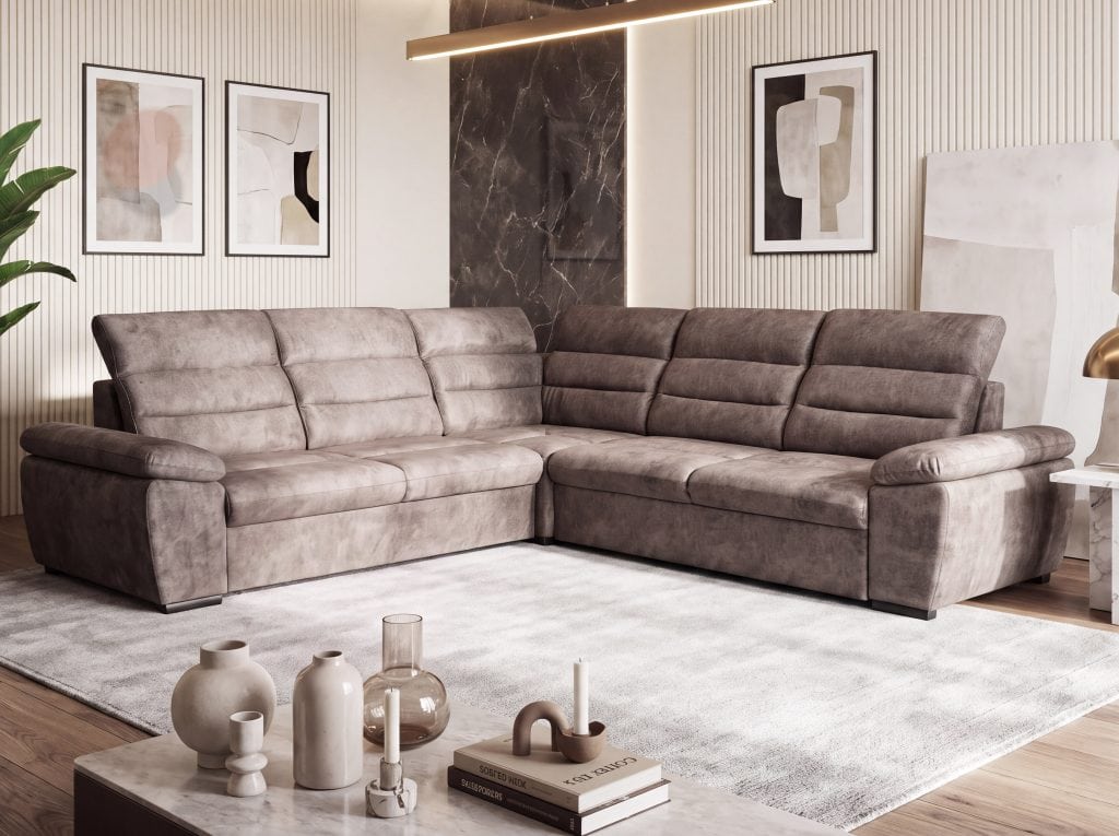 RODOS PREMIUM-I (III gr.) minkštas kampas (Bangkok Taupe) 4