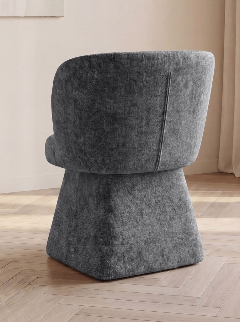 BERTA (II gr.) sukamoji kėdė-fotelis (UF885-15 Pilkas) nugara