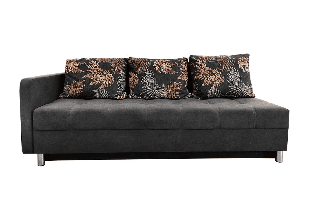 sofa-lova monica pilkos spalvos priekis