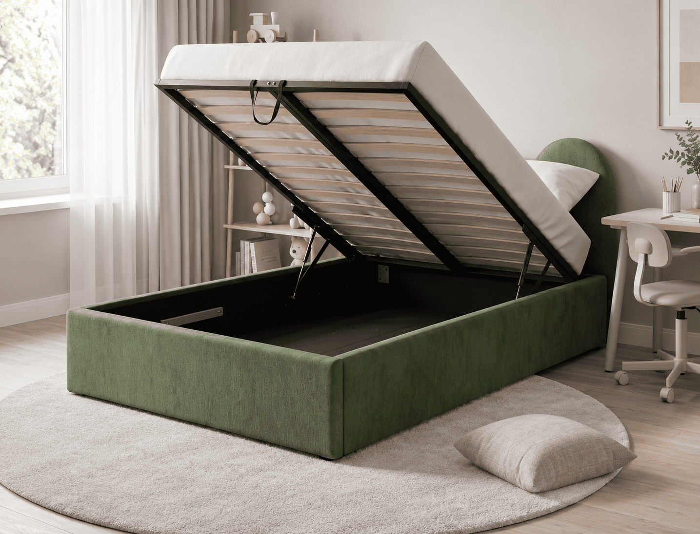 Viengulė lova MISIEK FULL 90x200 perfect harmony 39