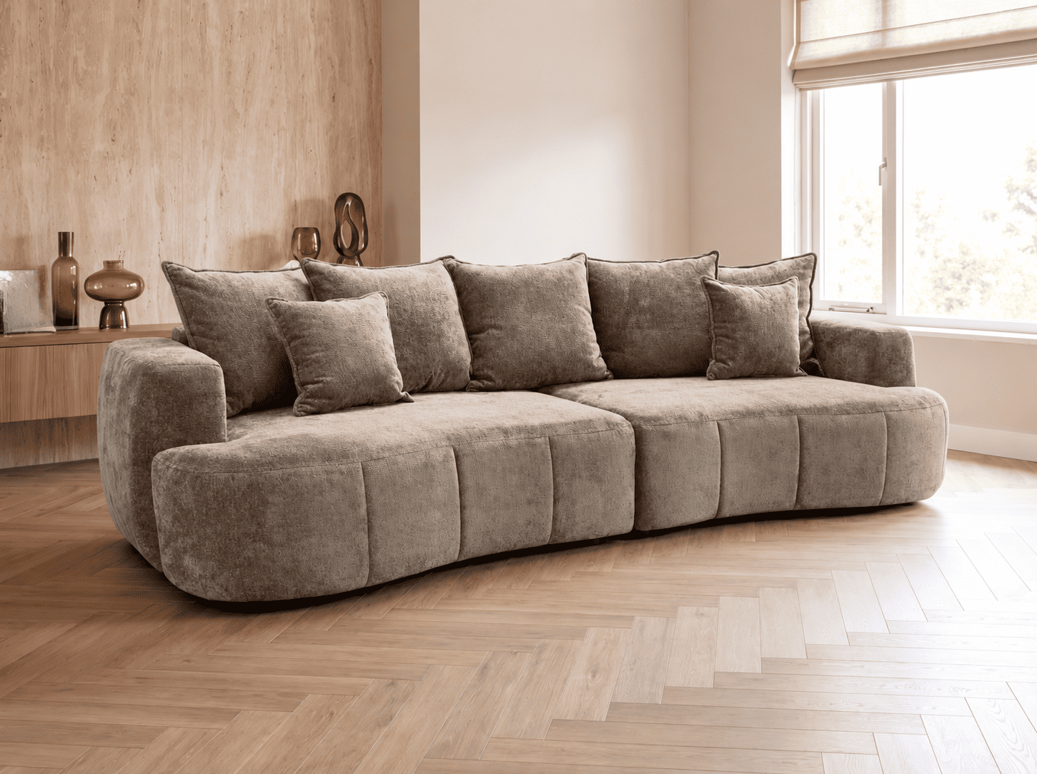 STRADA-3R (V gr.) sofa-lova (Utopia Taupe)