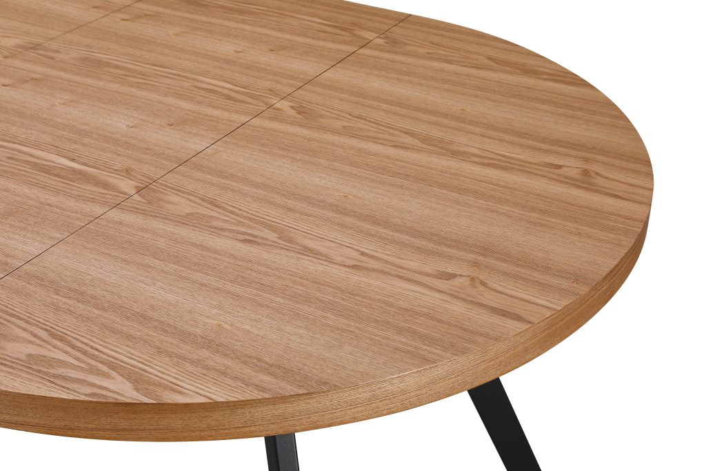 DOUGLAS apvalus išskleidžiamas stalas (Ashtree Natural) #7