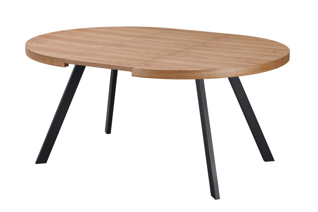 DOUGLAS apvalus išskleidžiamas stalas (Ashtree Natural) #4