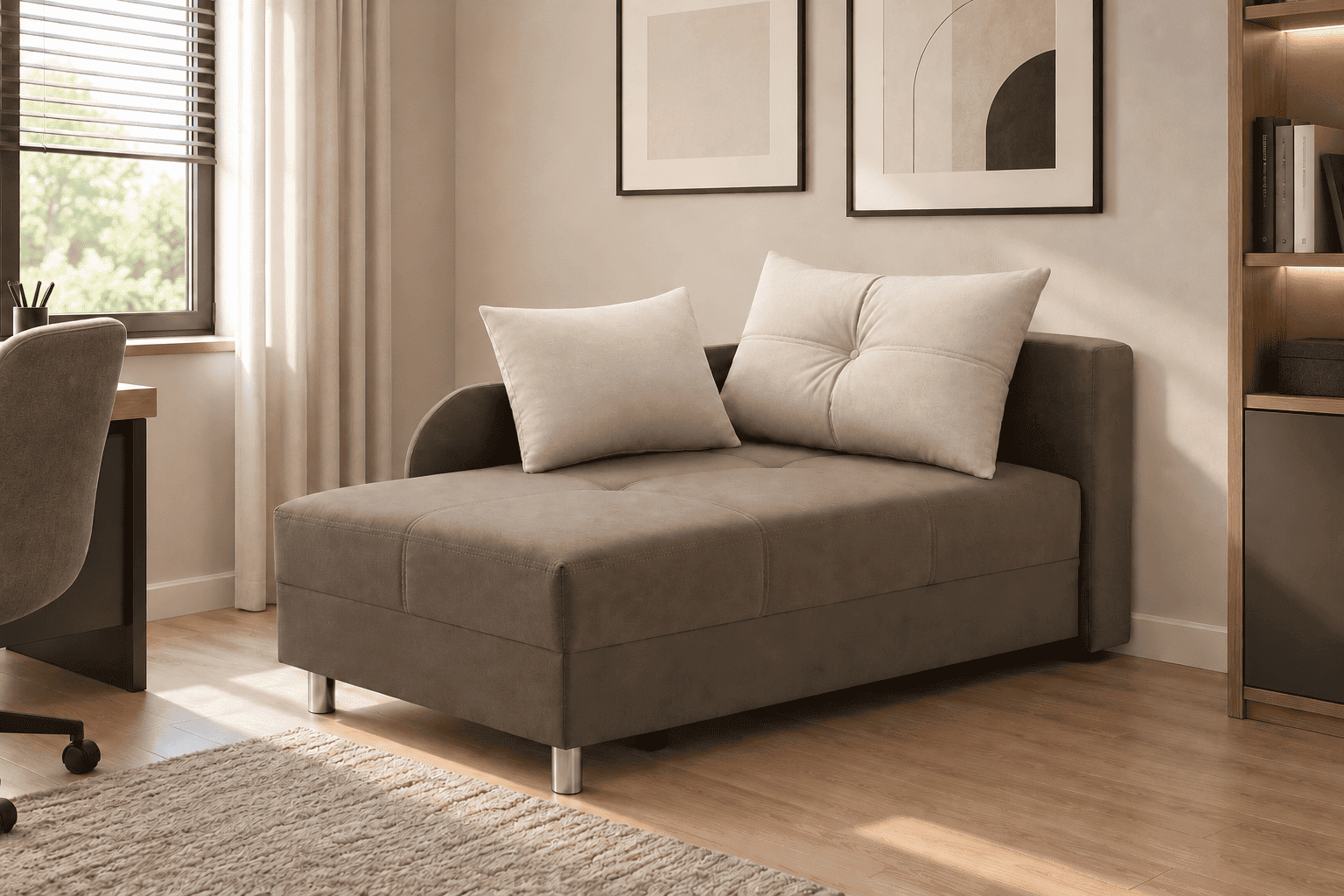 Viengulė lova LETTO-2R manila05k interjere