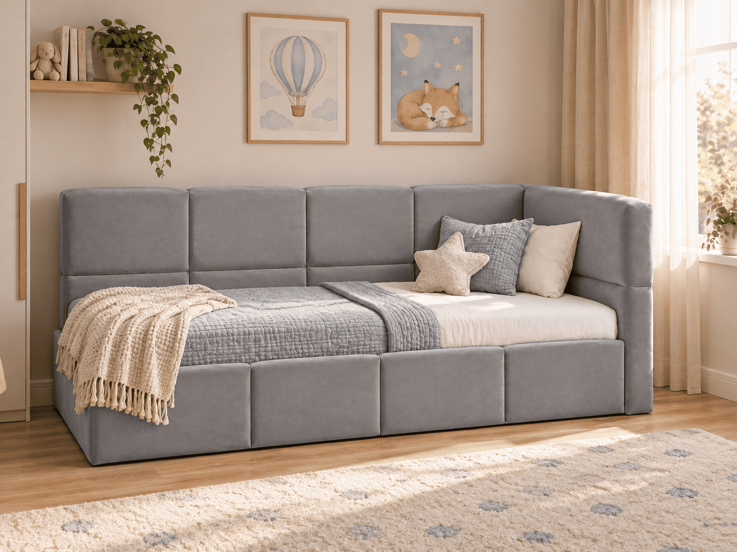 Viengulė lova LULU 90x200 06