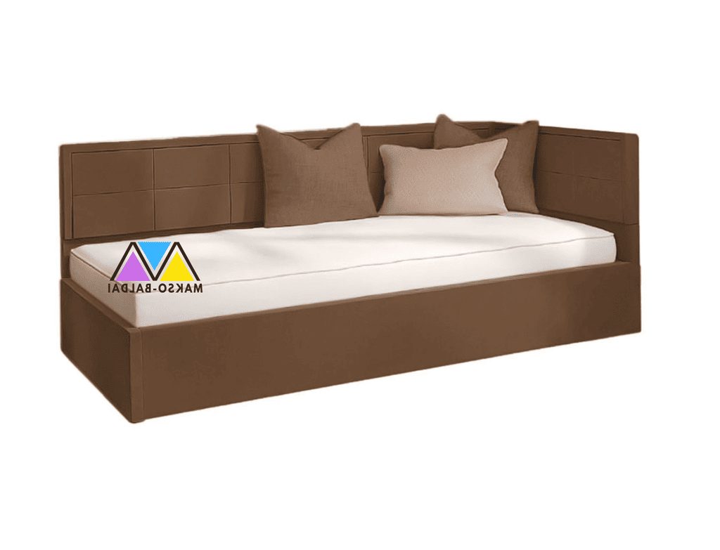 Viengulė lova sicilija mini 90x200 su patalynės dėže