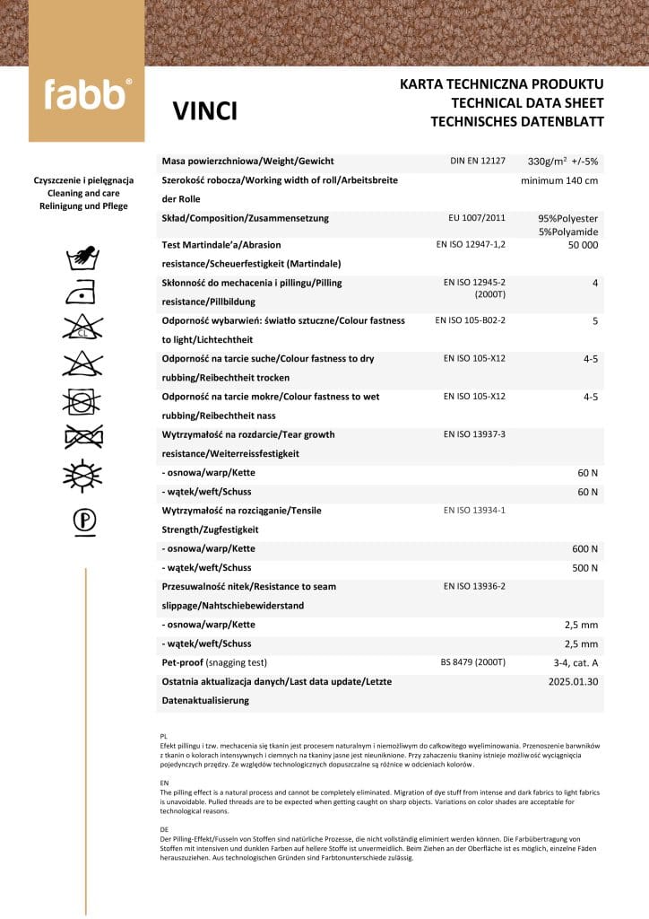 ROLAND-1 (II gr.) fotelis (Vinci-11) techninė specifikacija