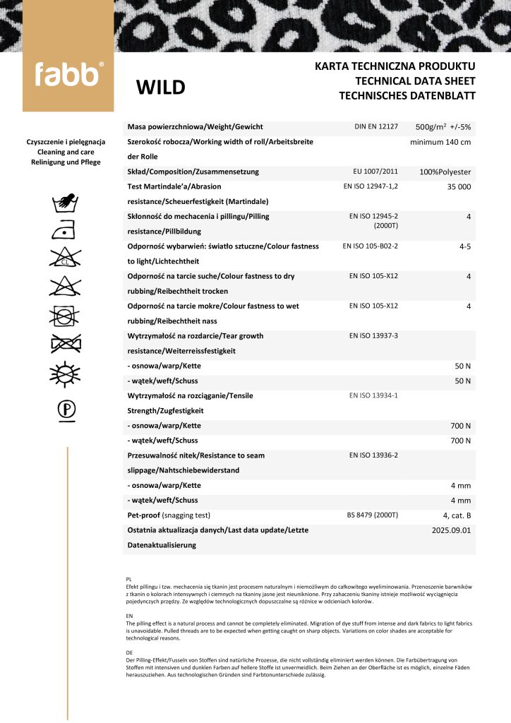 CANDY-60 (V gr.) apvalus pufas (Wild-208) specifikacija